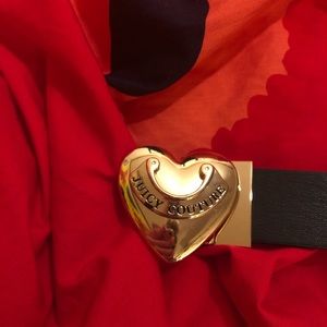 Rare juicy couture gold belt